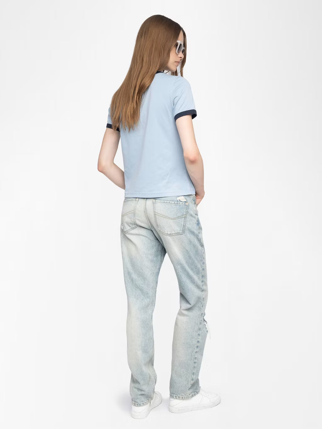 T-Shirt Woos Ico Blason Rdrg Strass