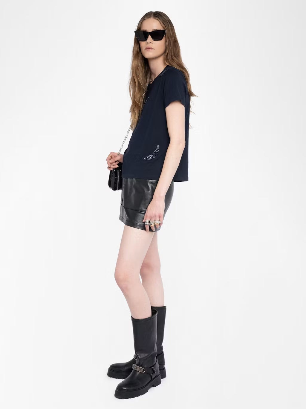 T-Shirt Alys Hc Embroidery Wings