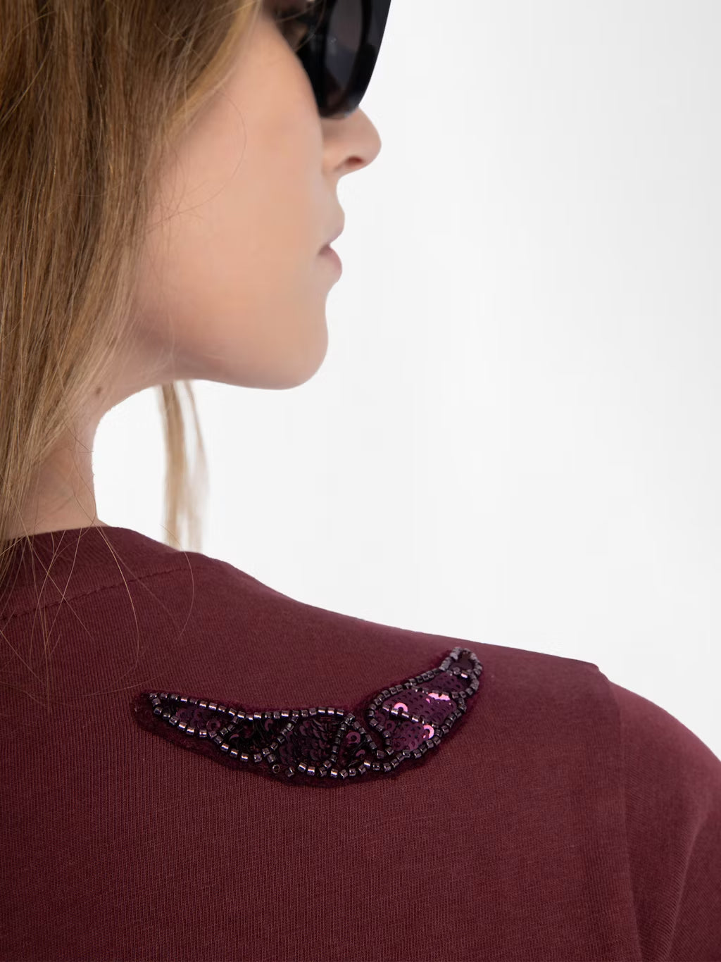 T-Shirt Alys Hc Embroidery Wings