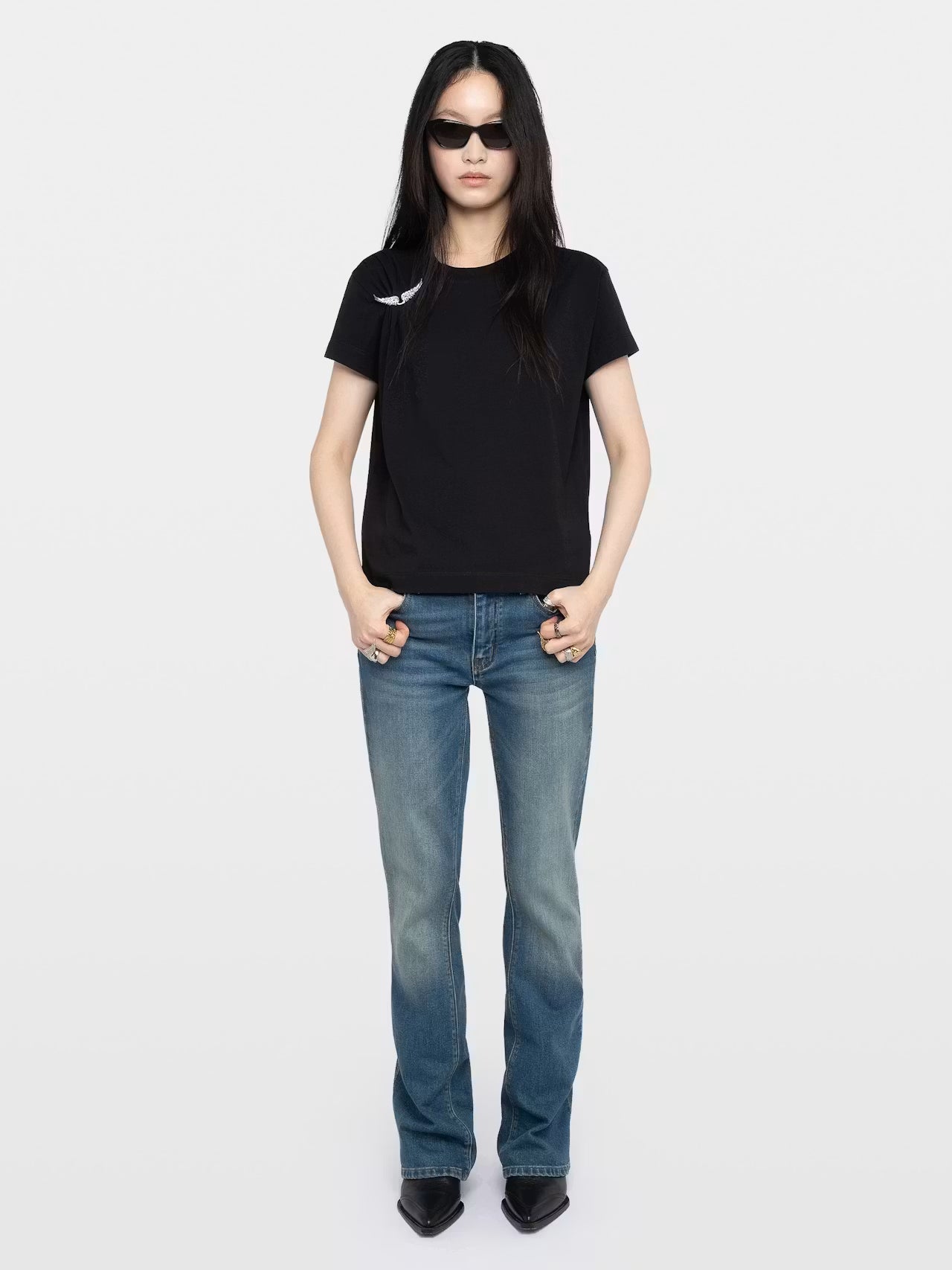 T-Shirt Suzan Hc Plisse Wings