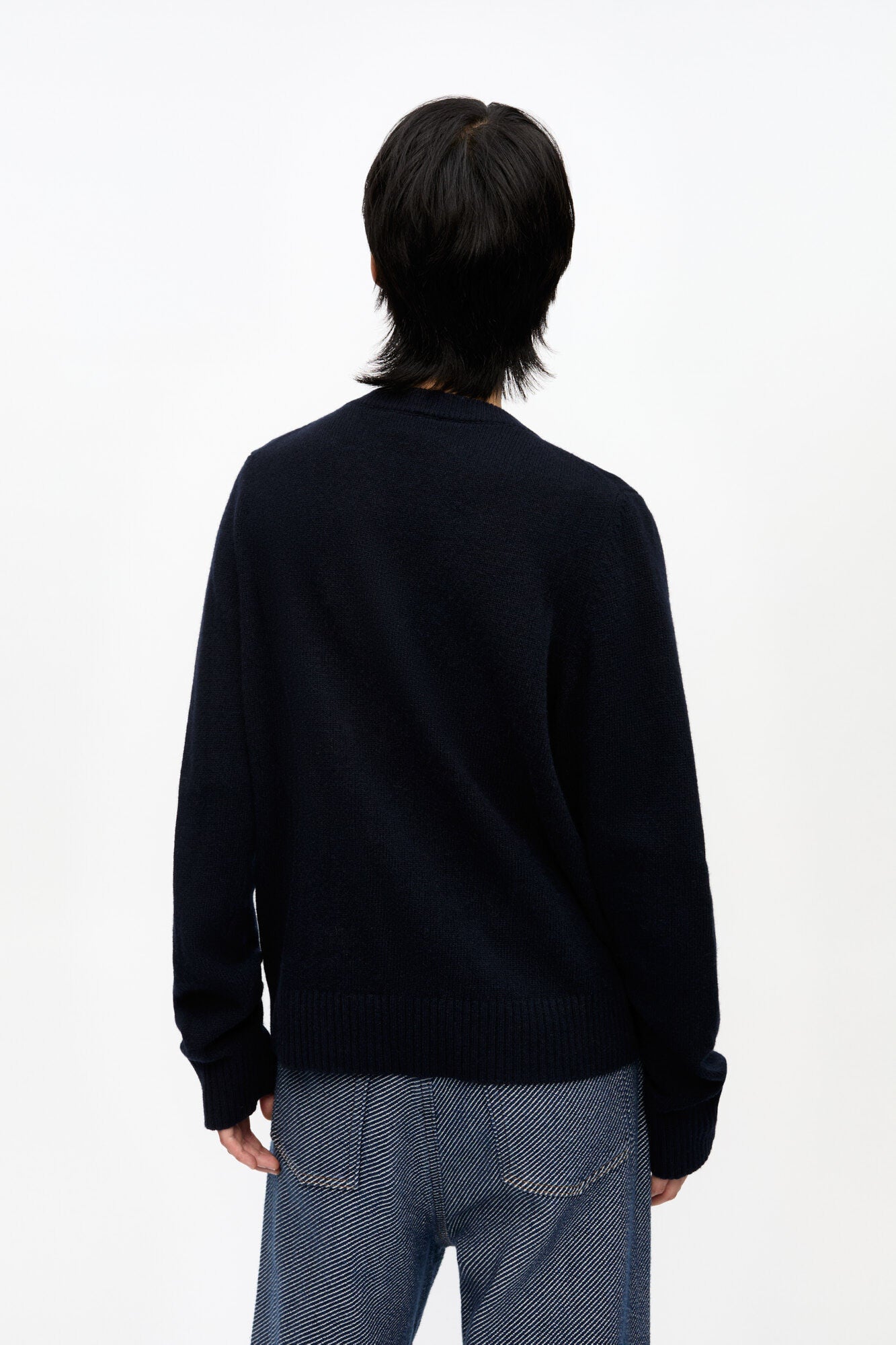 Sweater Graphic Wool Mix Baseball