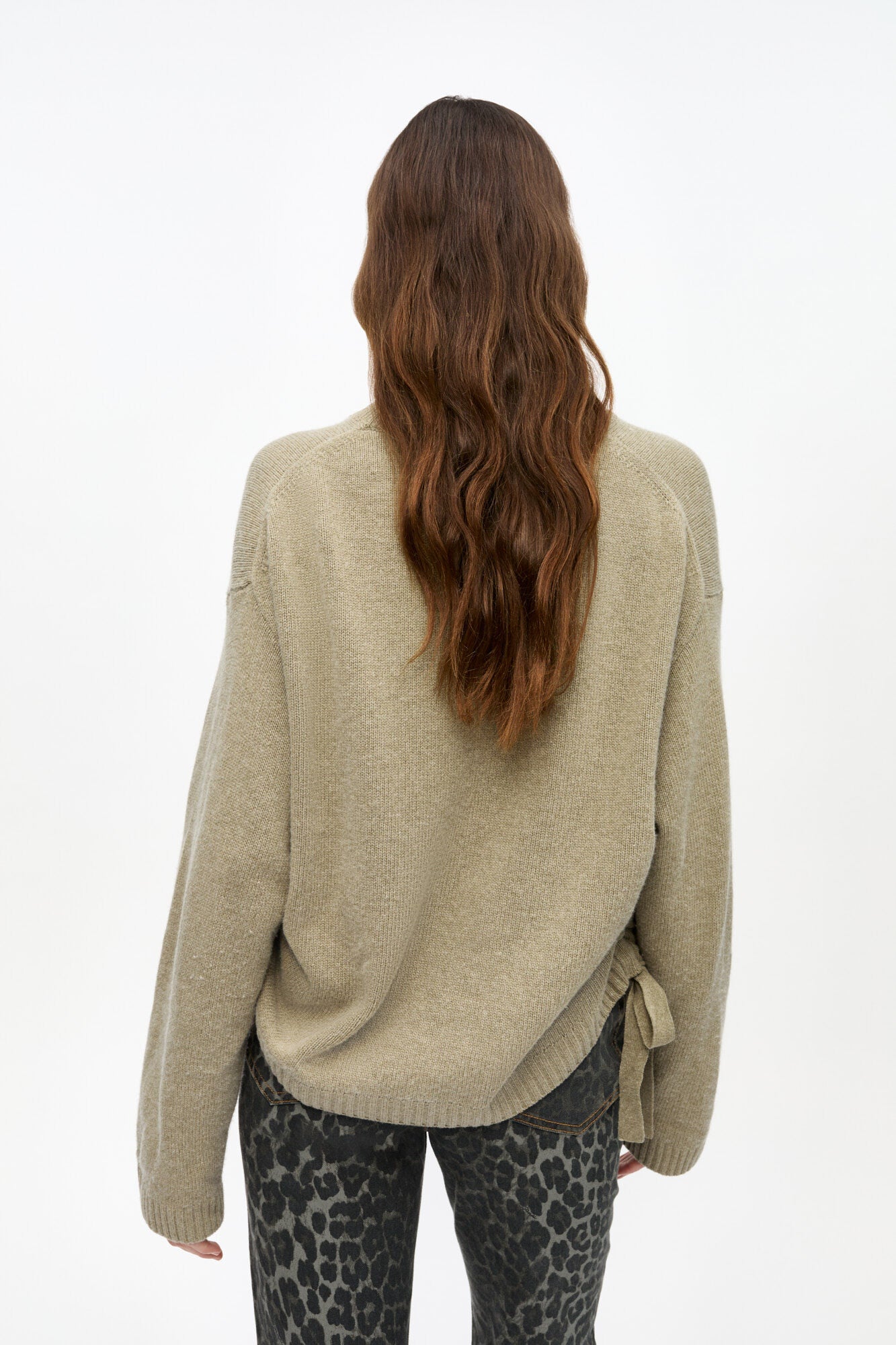 Sweaterbfuture Wool Mix Oversized