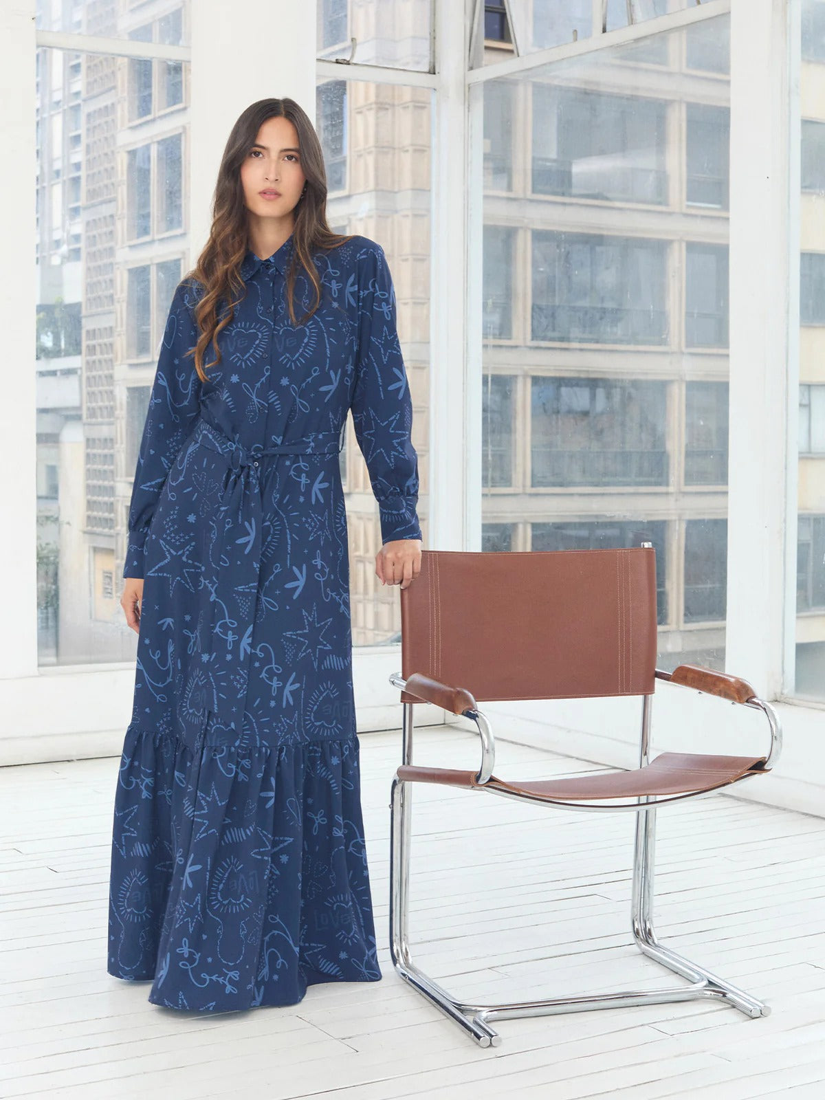 Maxi Vestido Puntada De Amor