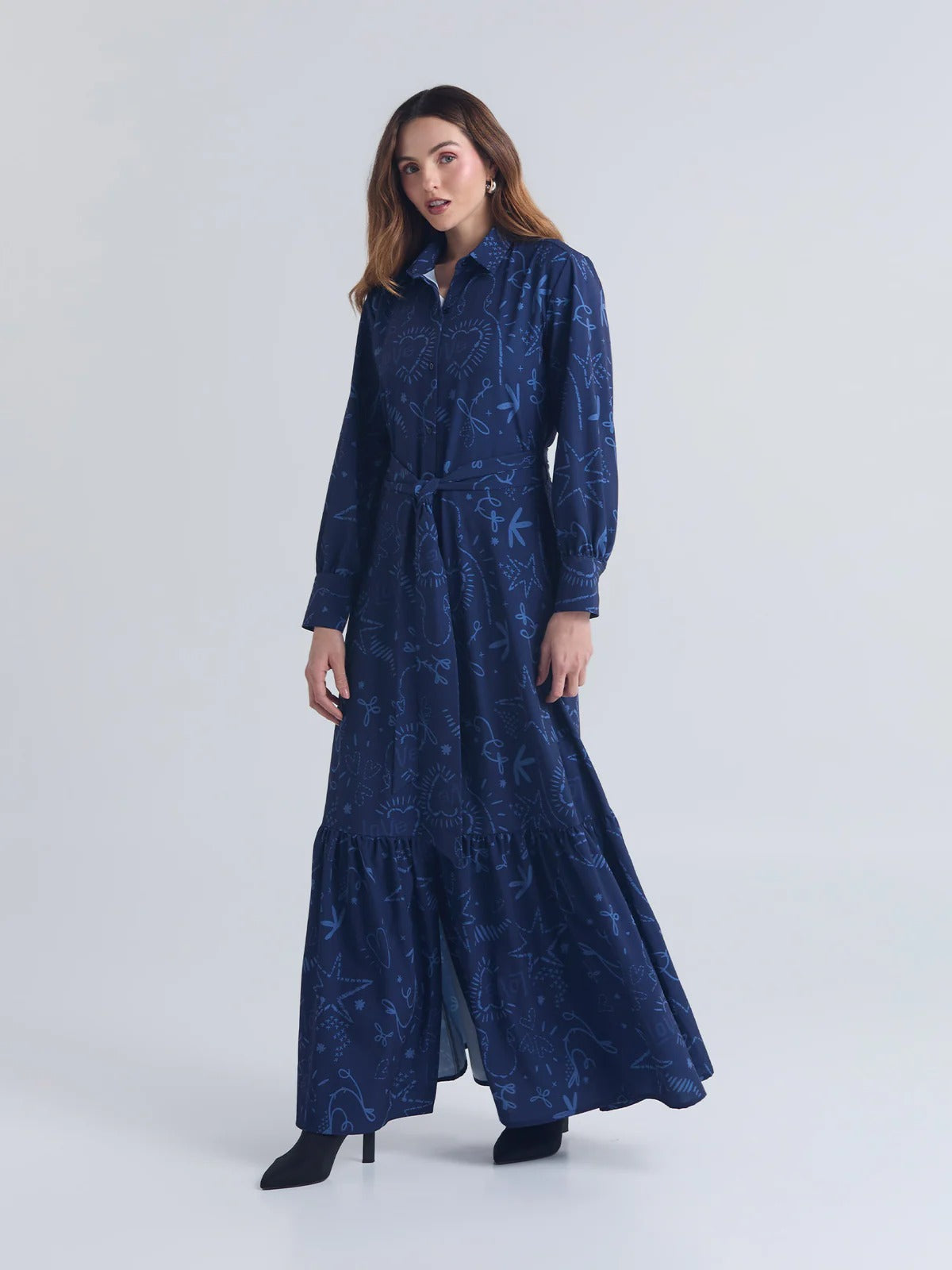 Maxi Vestido Puntada De Amor