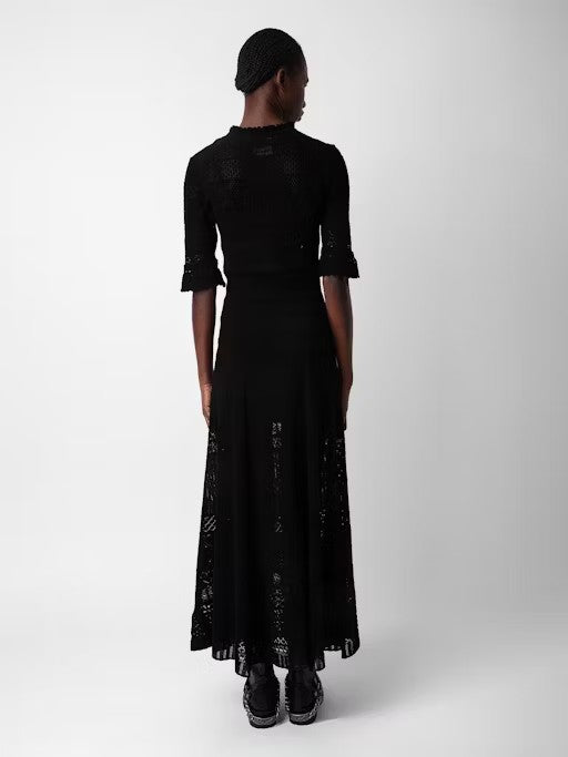 Vestido Memphis Co Pointelle