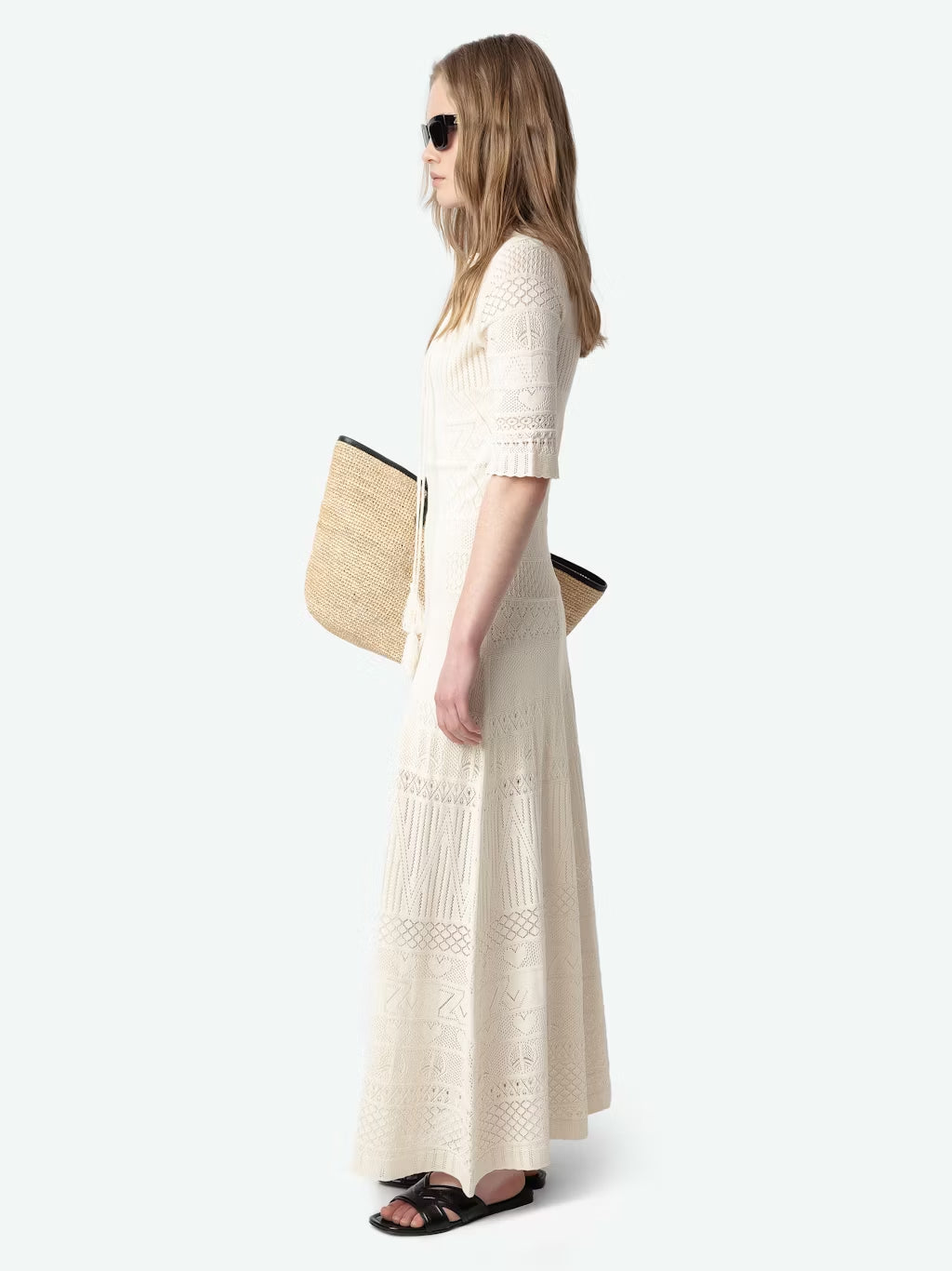 Vestido Memphis Co Pointelle