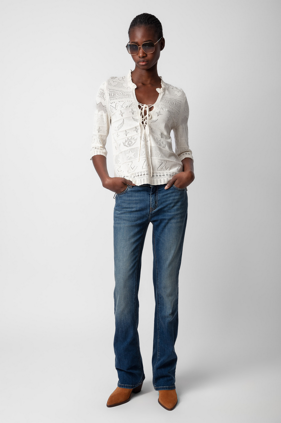 Camisa Taho Dentelle