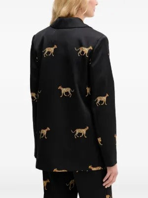 Blaze con estampado de leopardo