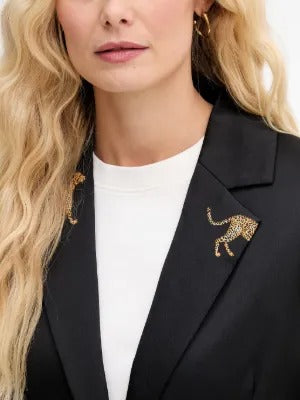 Blaze con estampado de leopardo