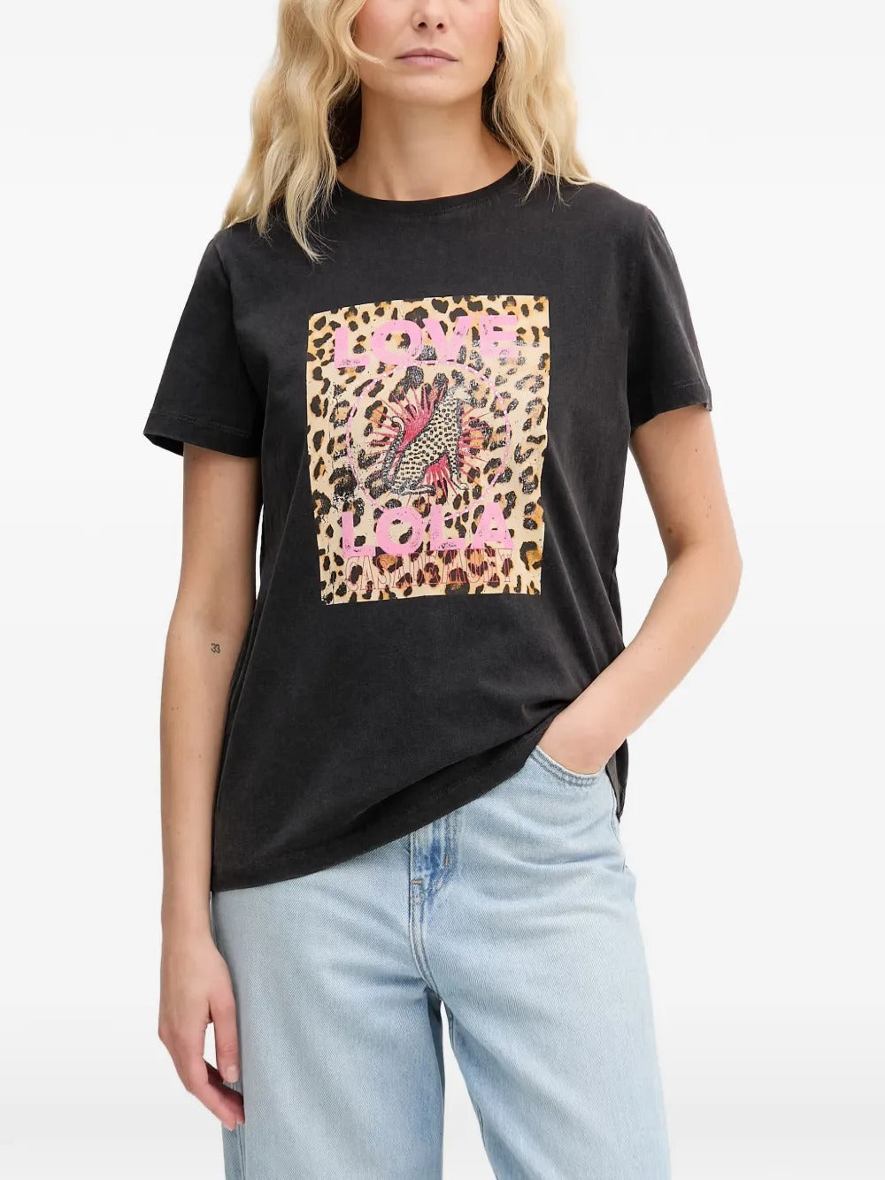T-shirt Love Lola Leopard
