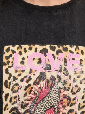 T-shirt Love Lola Leopard