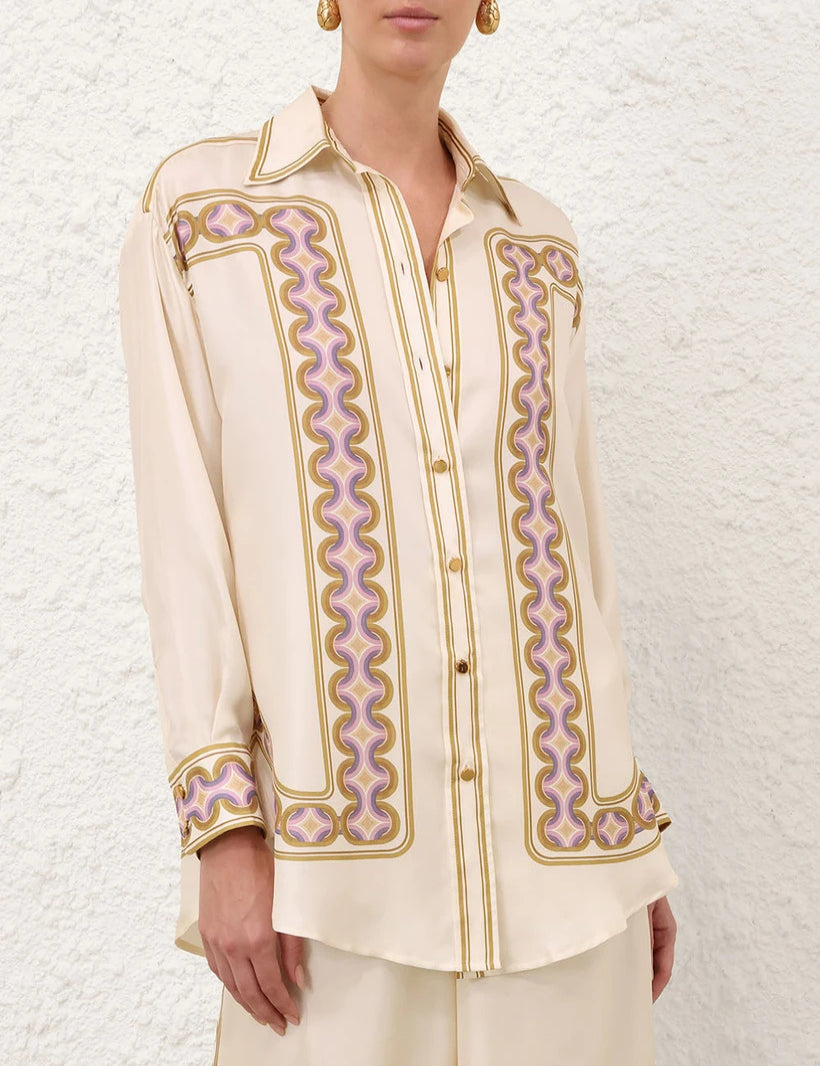 Camisa Luna Retro
