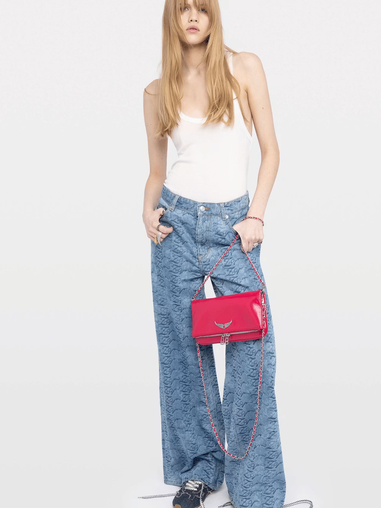 Bolso Rock Vintage Patent