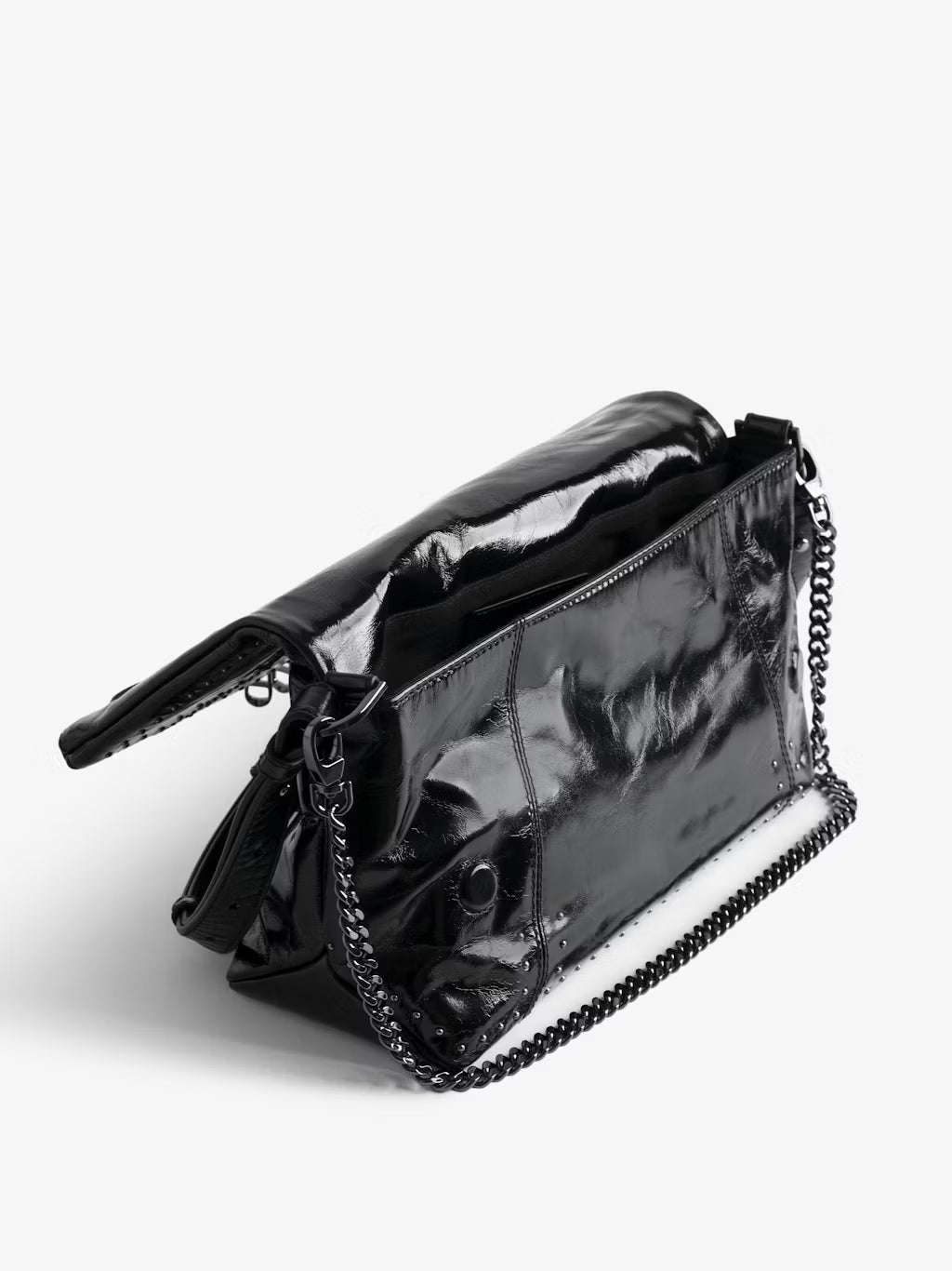 Bolso Rocky Ii Vintage Patent Studs