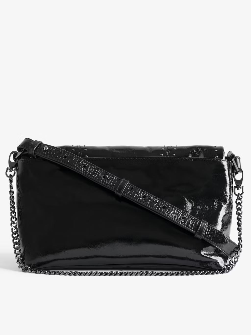 Bolso Rocky Ii Vintage Patent Studs