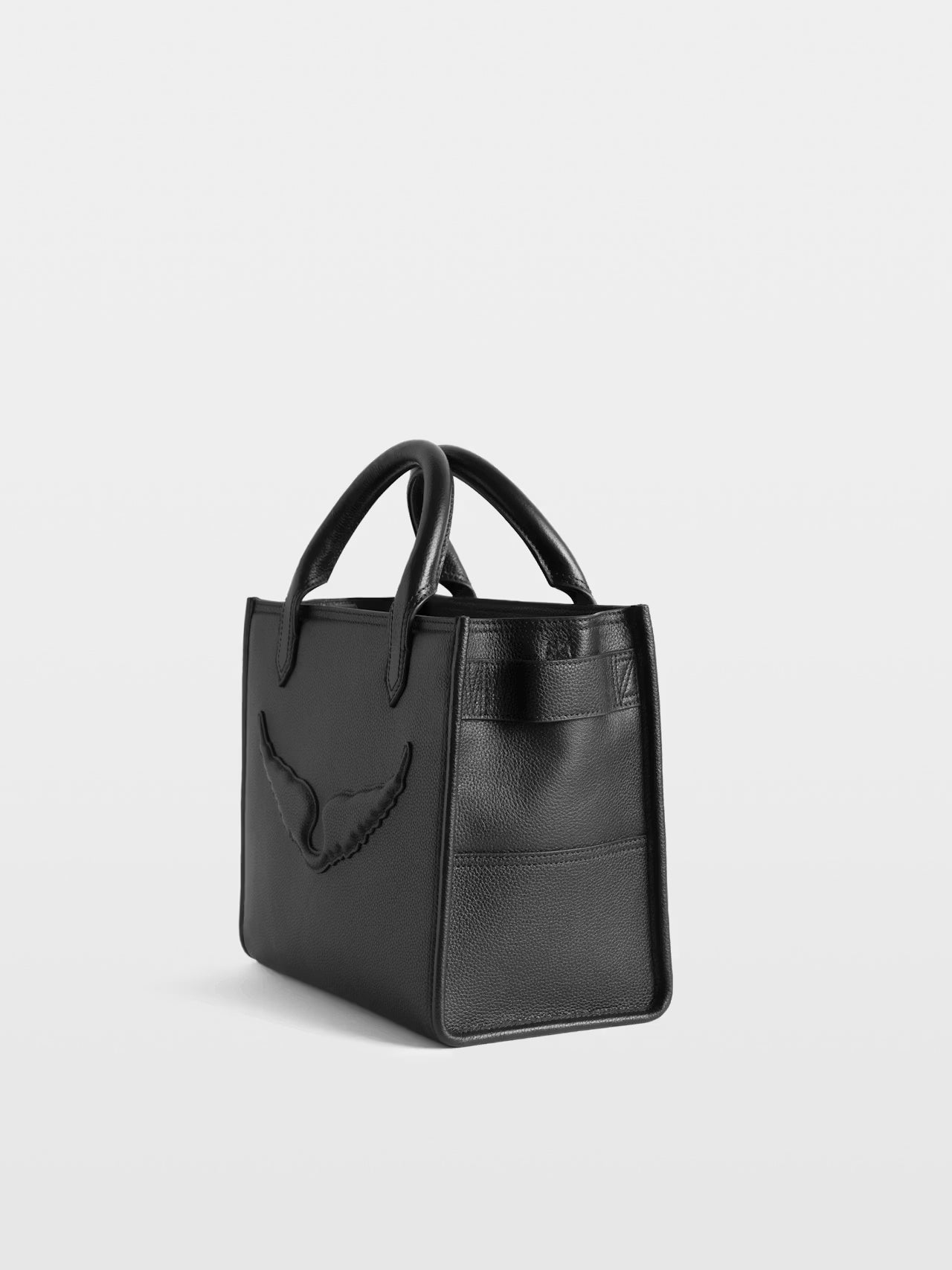 Bolso Angel Tote Xs Grained Leather