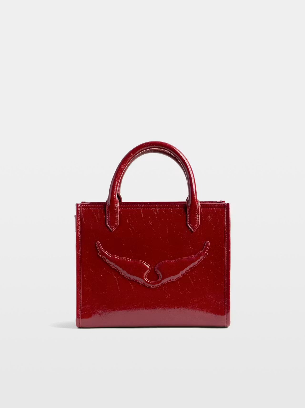 Angel Tote Xs Wrinkled Patent