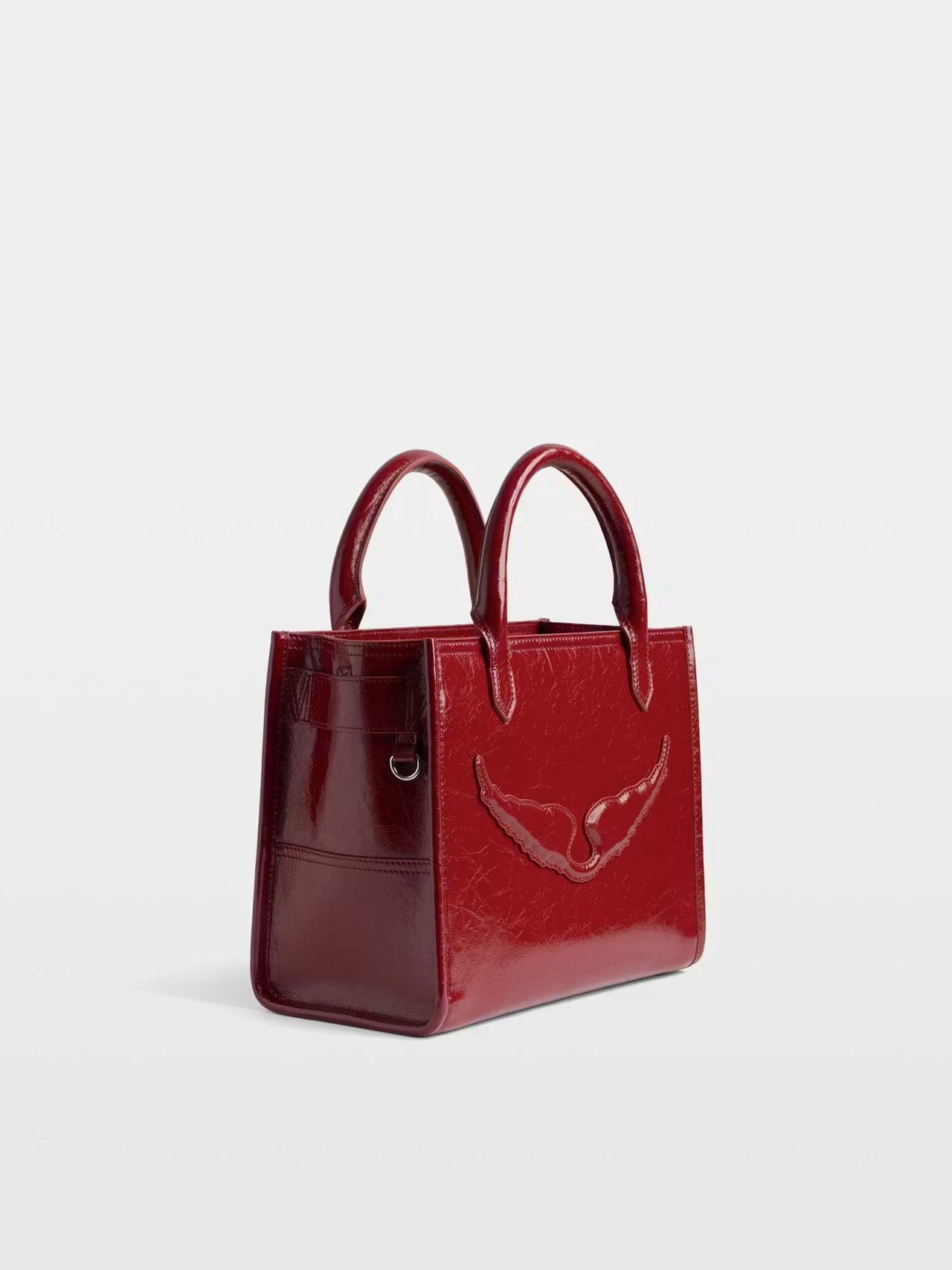 Angel Tote Xs Wrinkled Patent