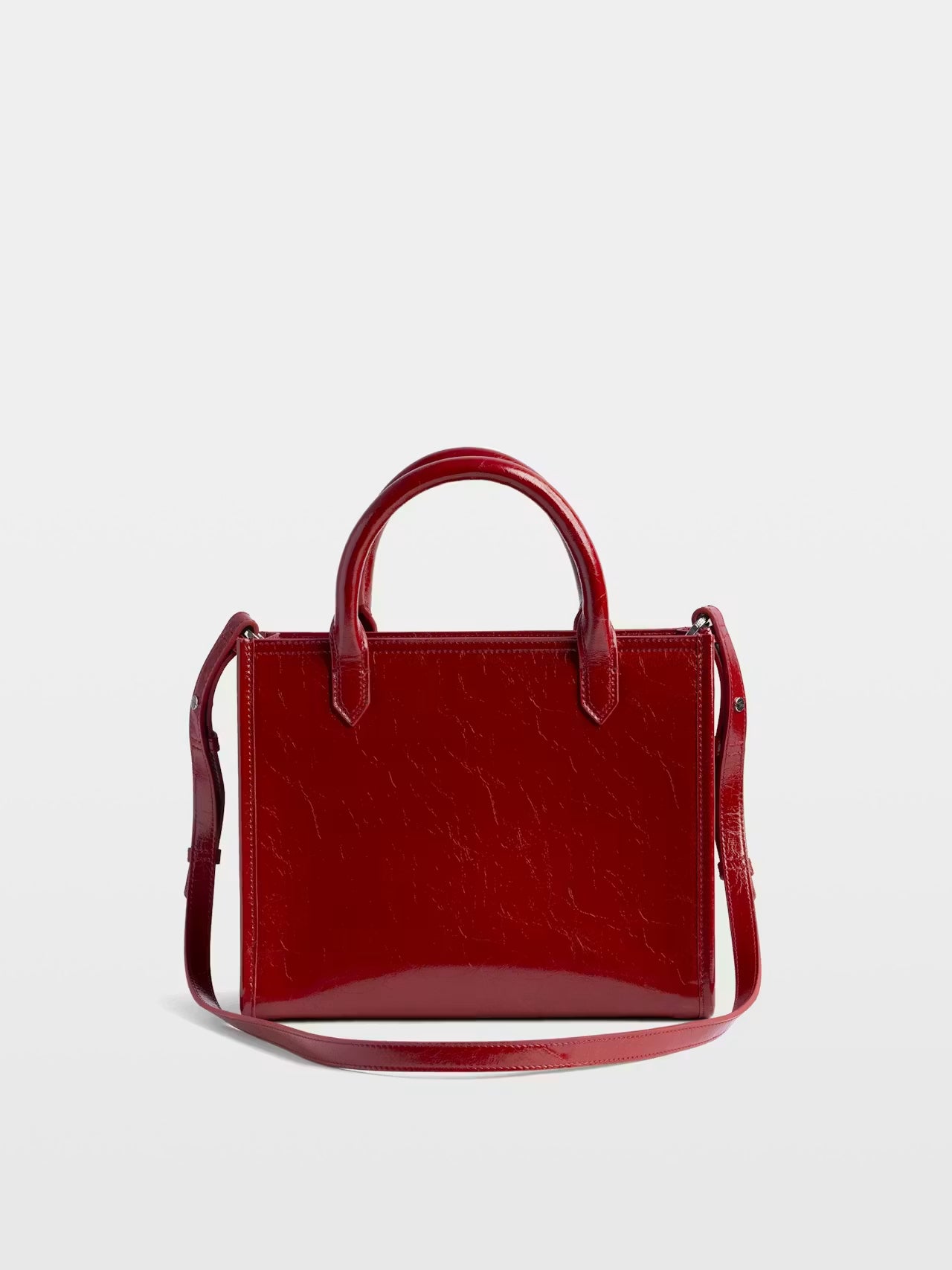 Angel Tote Xs Wrinkled Patent