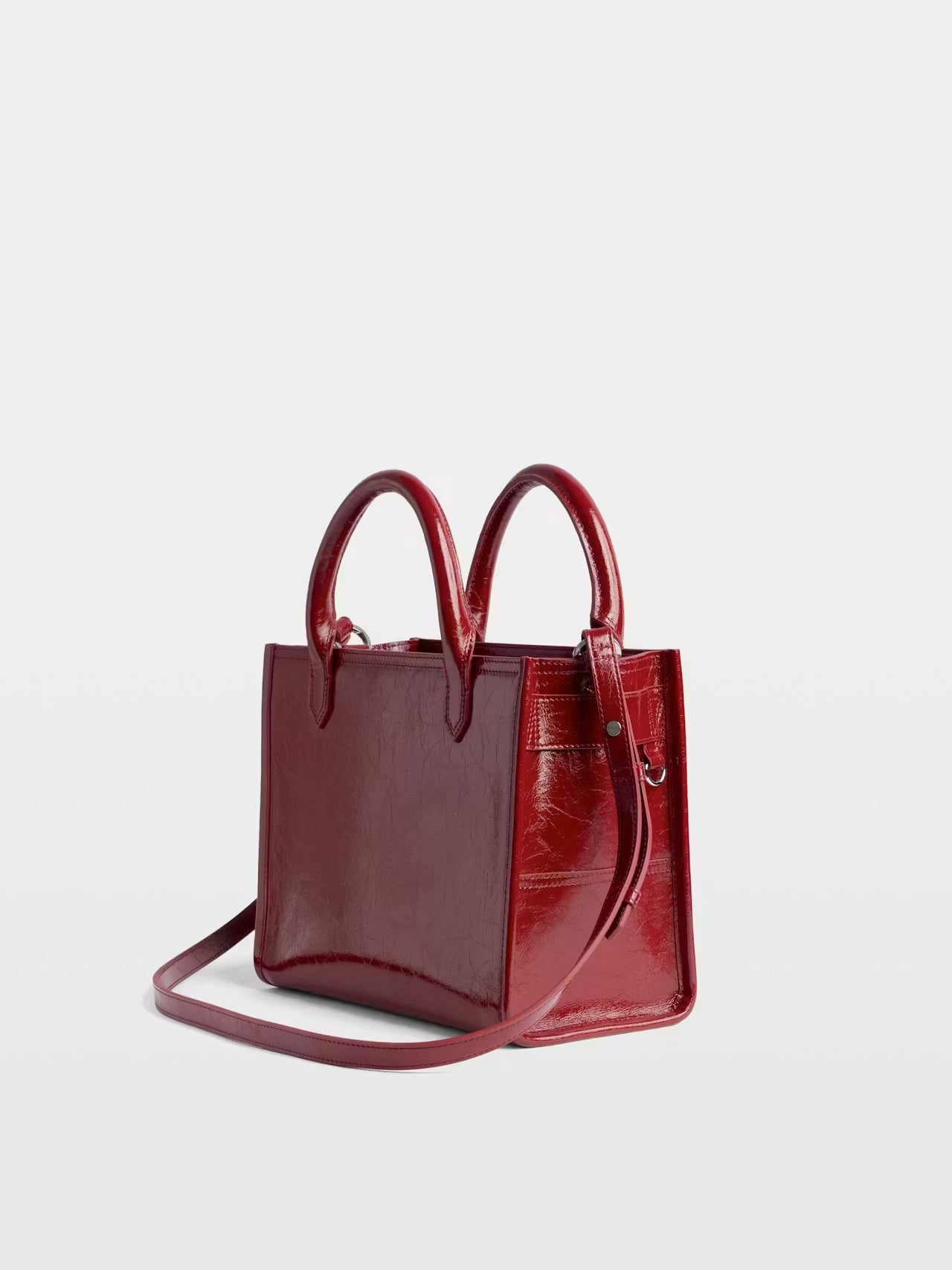 Angel Tote Xs Wrinkled Patent
