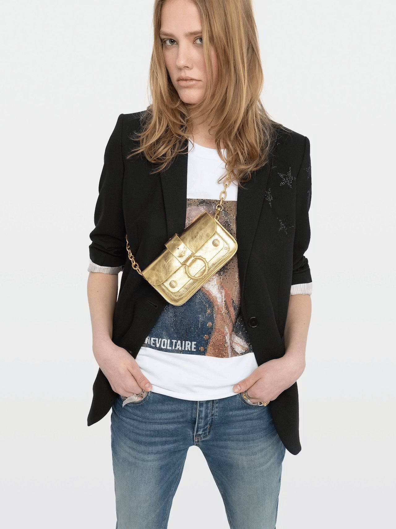 Bolso Kate Wallet Vintage Metal