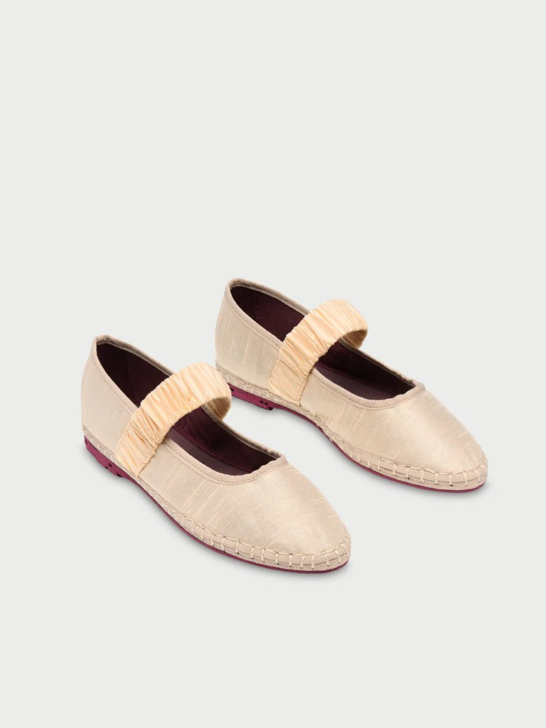 Ballerina Mafalda Camel Seda