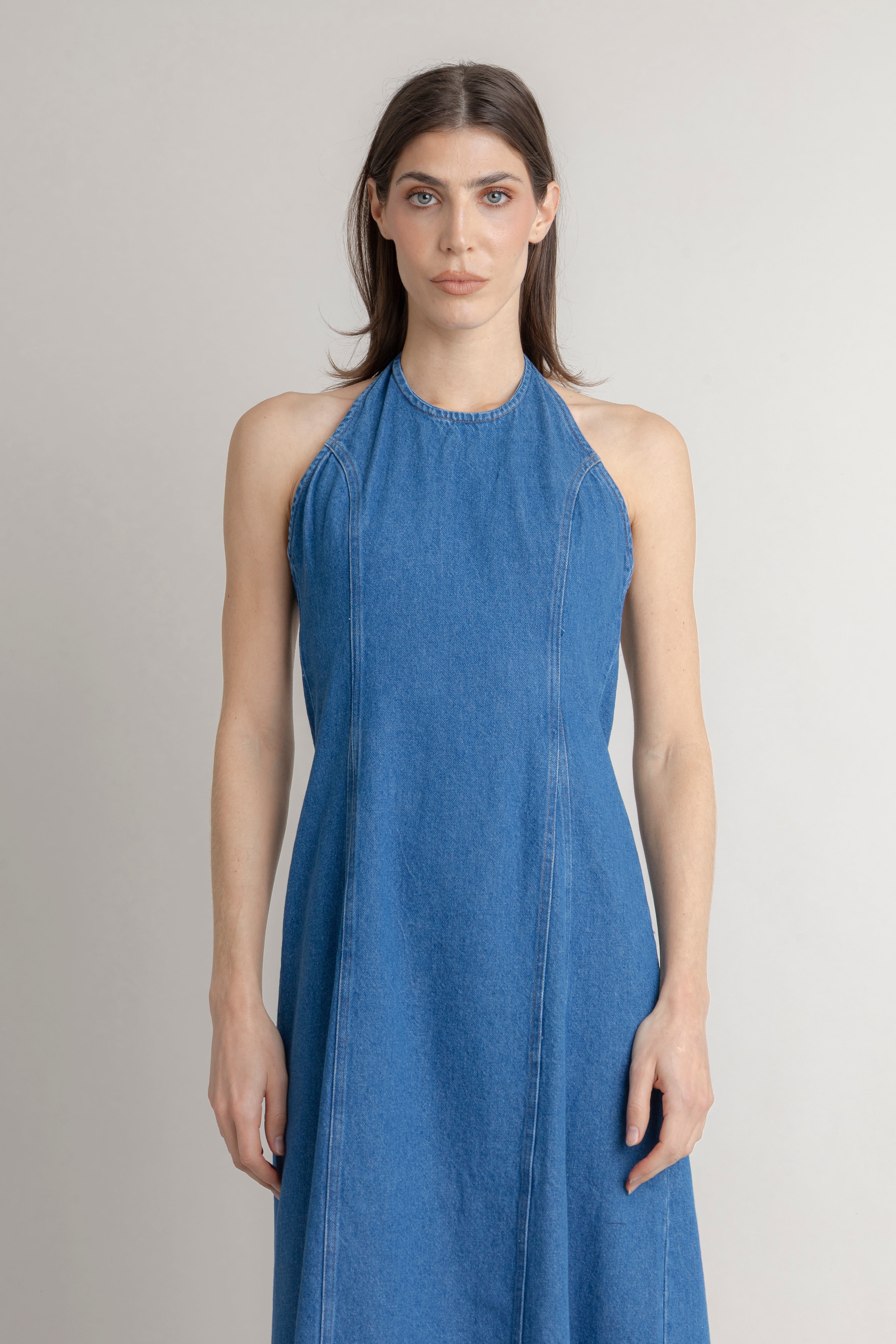 Maxi Vestido De Jean