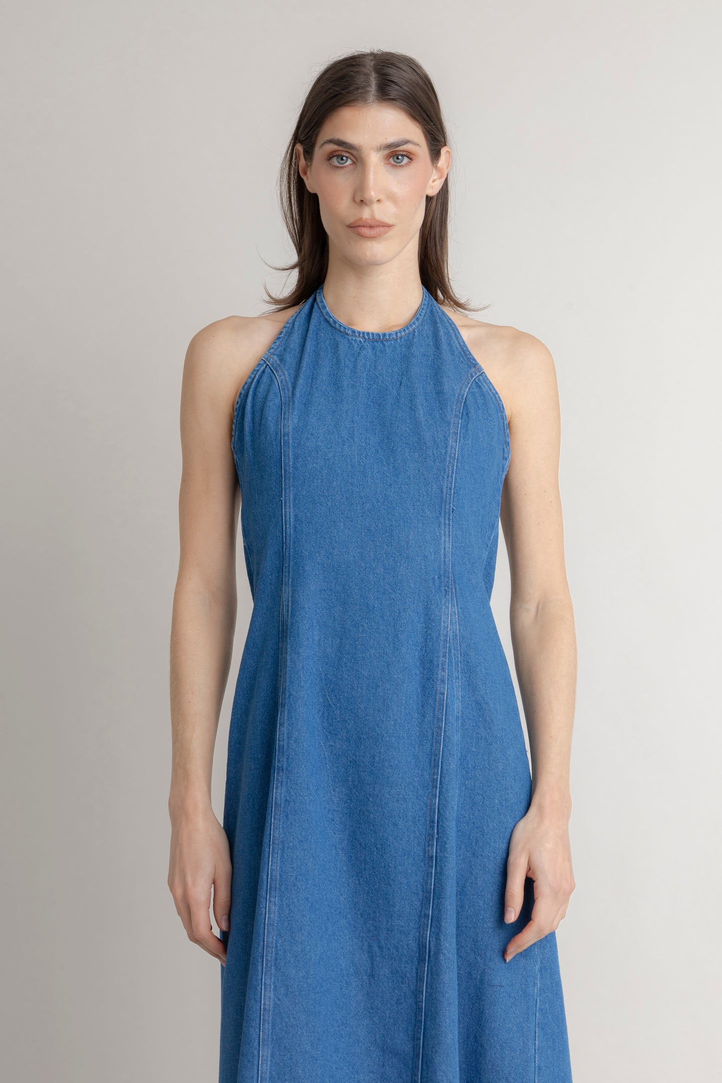 Maxi Vestido De Jean