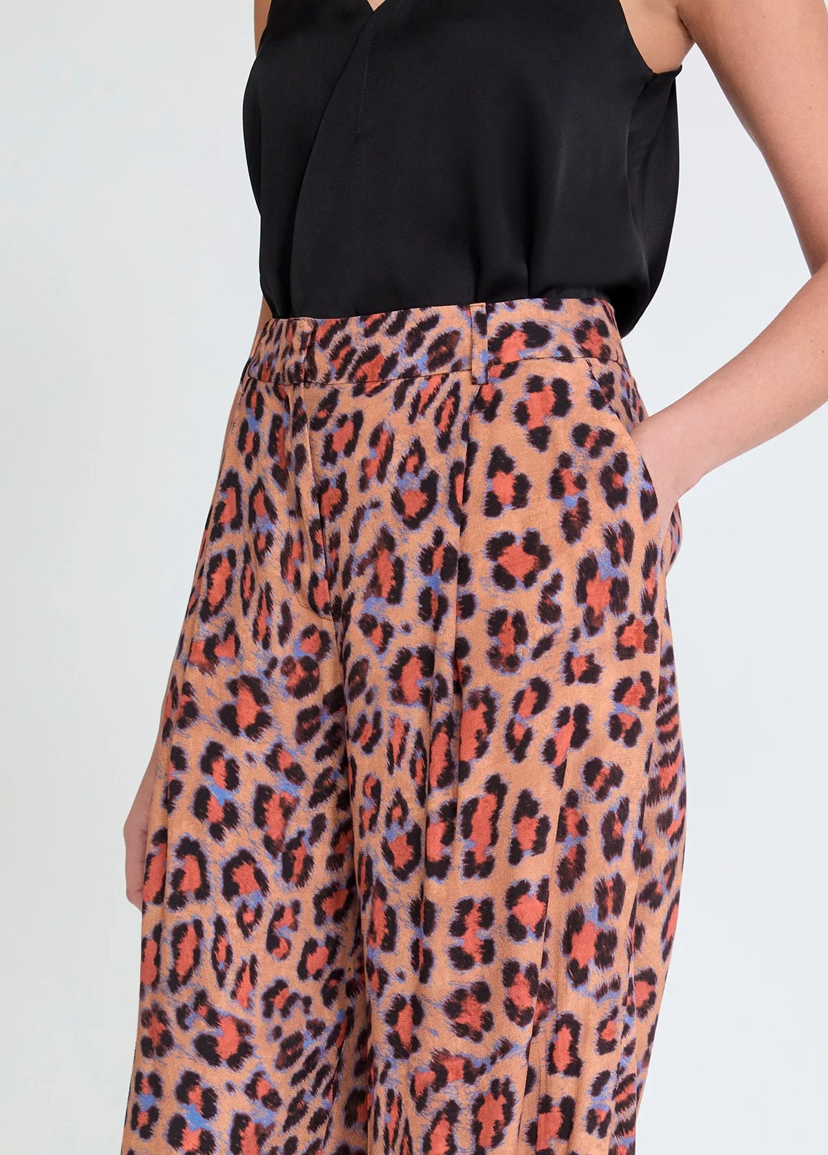 Pantalón Palazzo  Animal Print