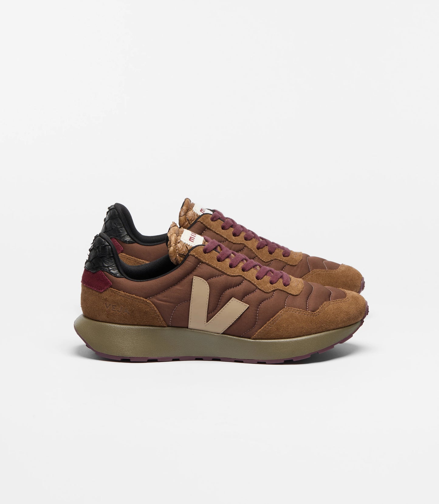 Zapatillas Veja De Mujer Paulistana Nolyn Veja X Misci Nogal