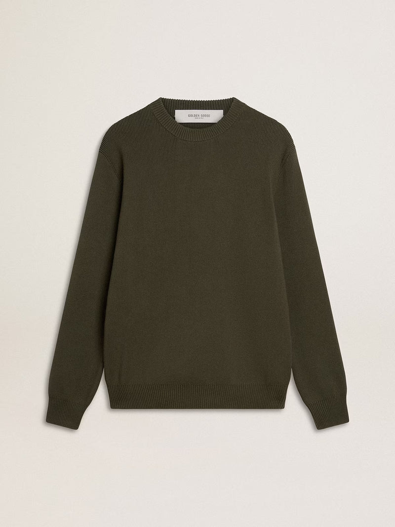 Jersey Knit Crew Neck With Logo Hombre