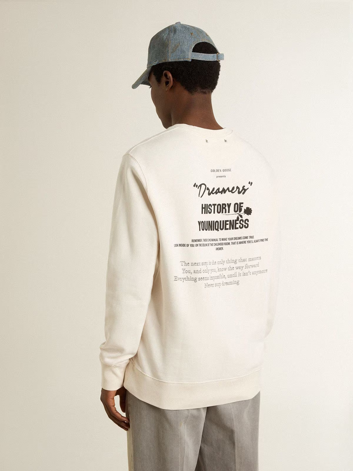 Jersey Journey Crew Neck Sweatshirt Printcotton