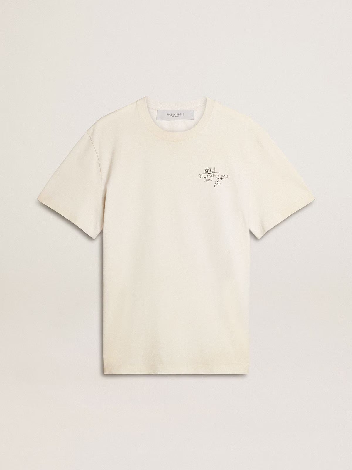 T-Shirt Journey Vintage With Printgauze