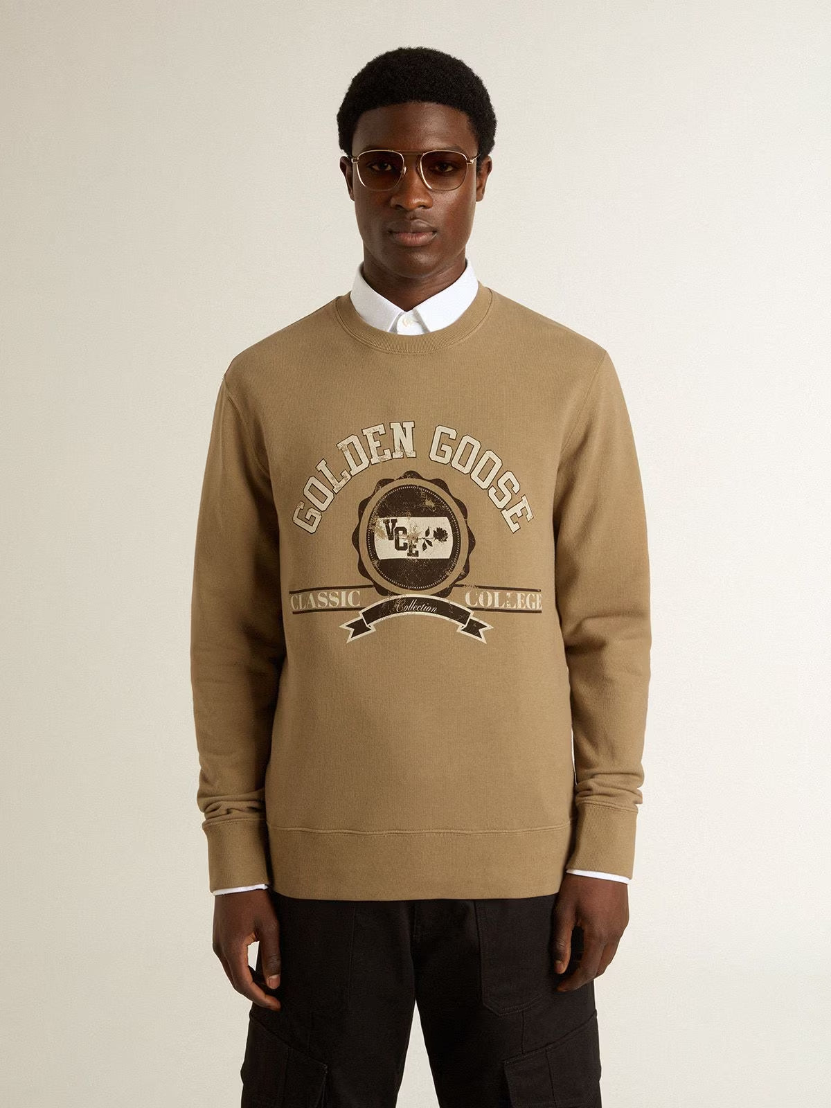 Jersey Journey Crew Neck Sweatshirt Printdyed