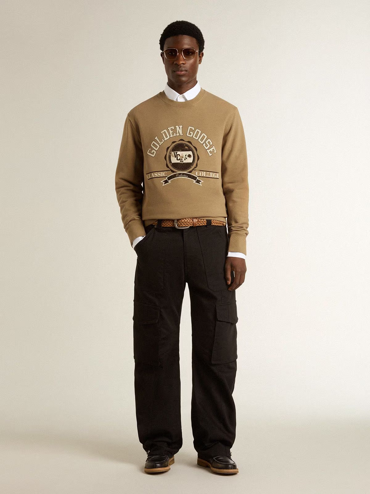 Jersey Journey Crew Neck Sweatshirt Printdyed
