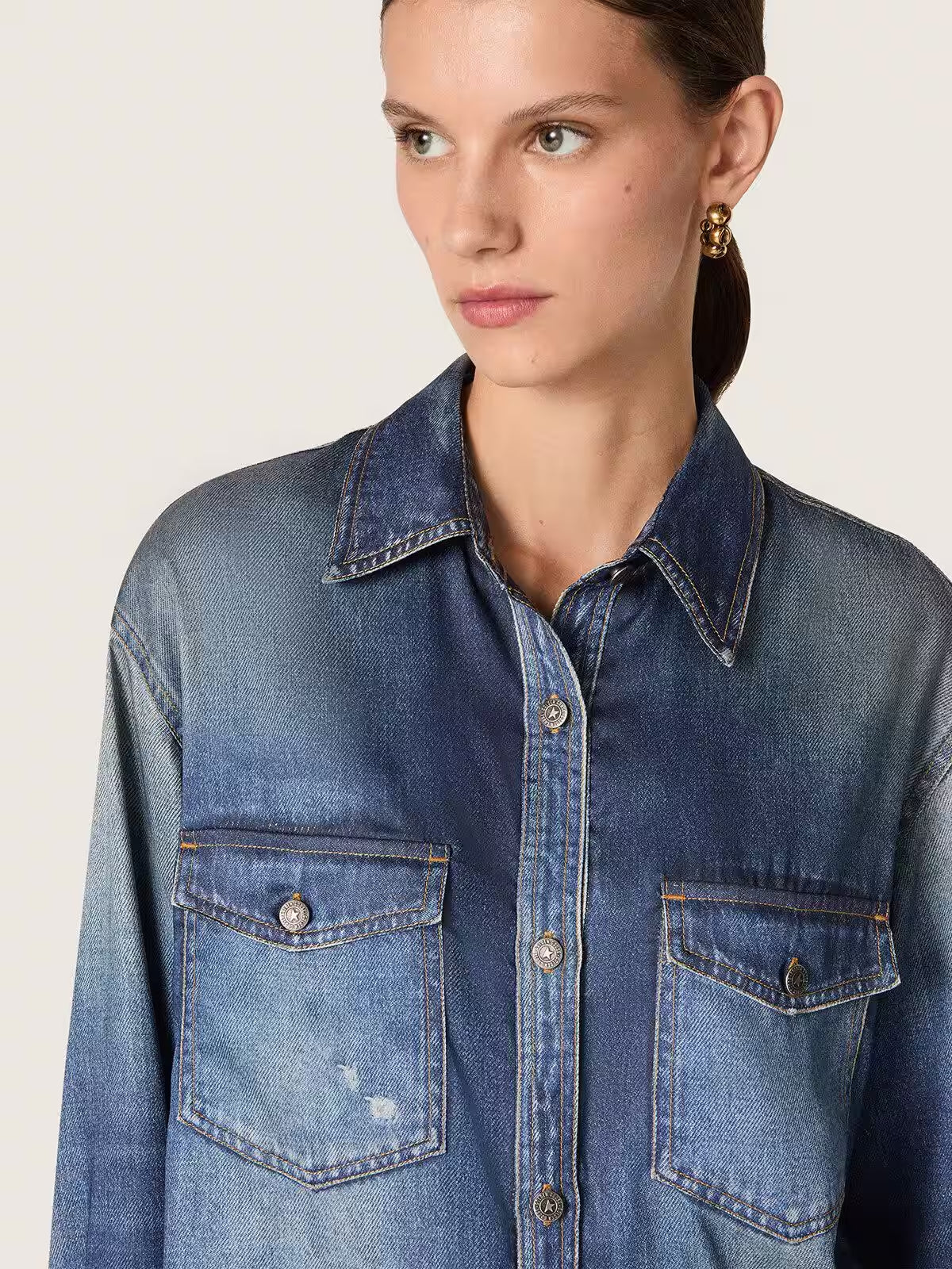 Camisa Journey Patty Over Archive Mujer