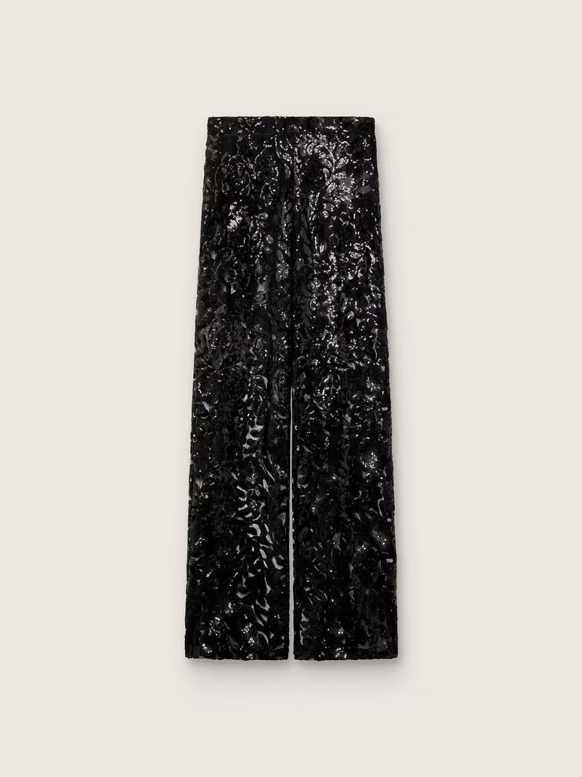 Pantalón Journey Lace Paillettes Golden Goose Mujer