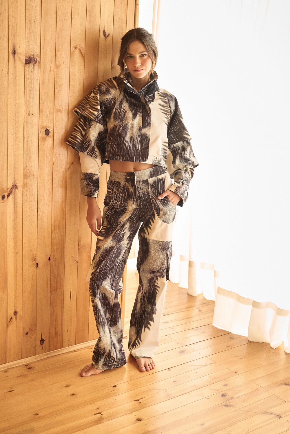 Pantalon Fur Brownish