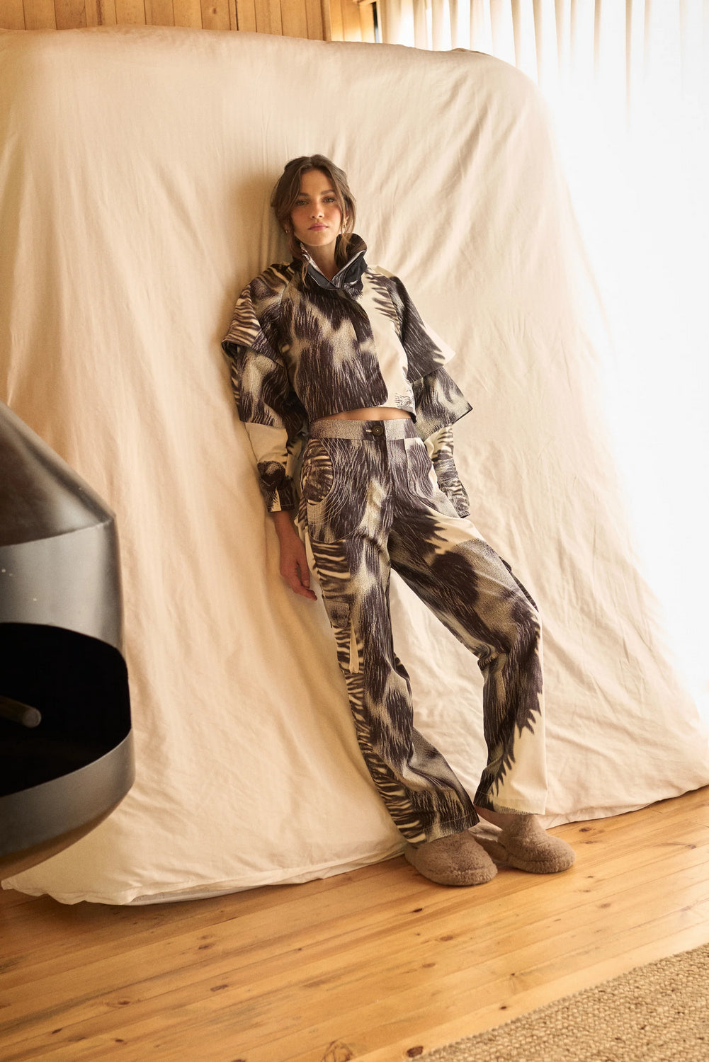 Pantalon Fur Brownish