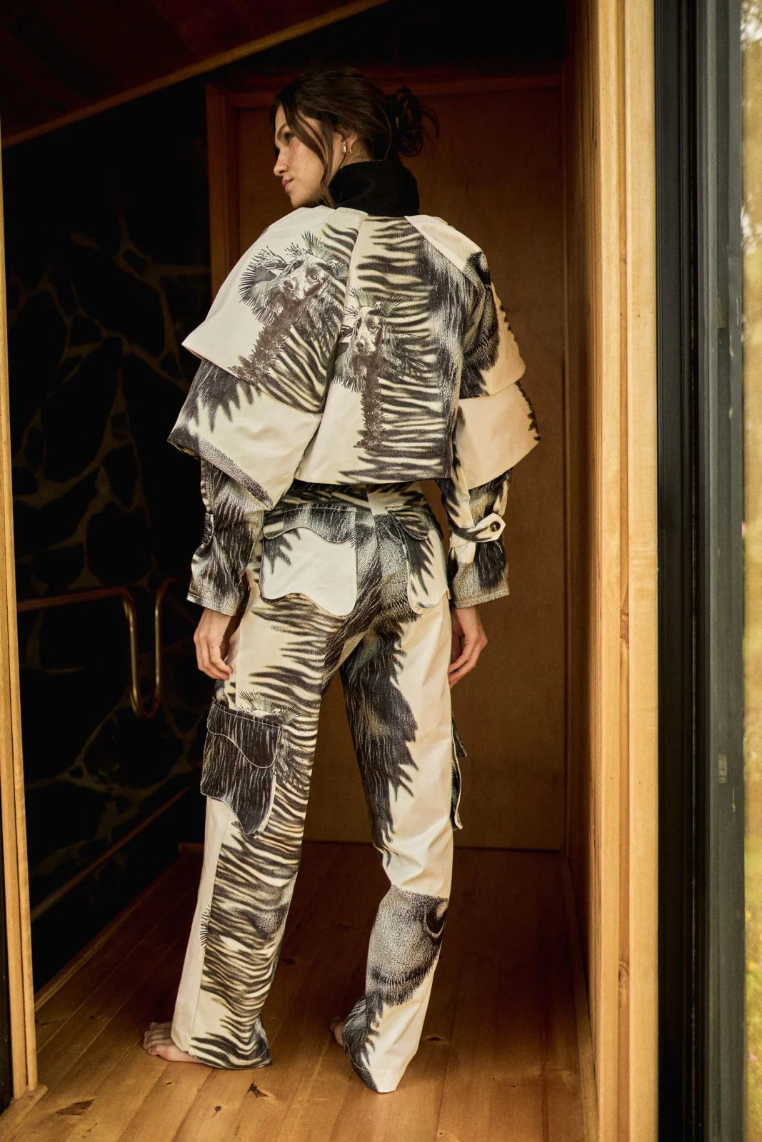 Pantalon Fur Brownish