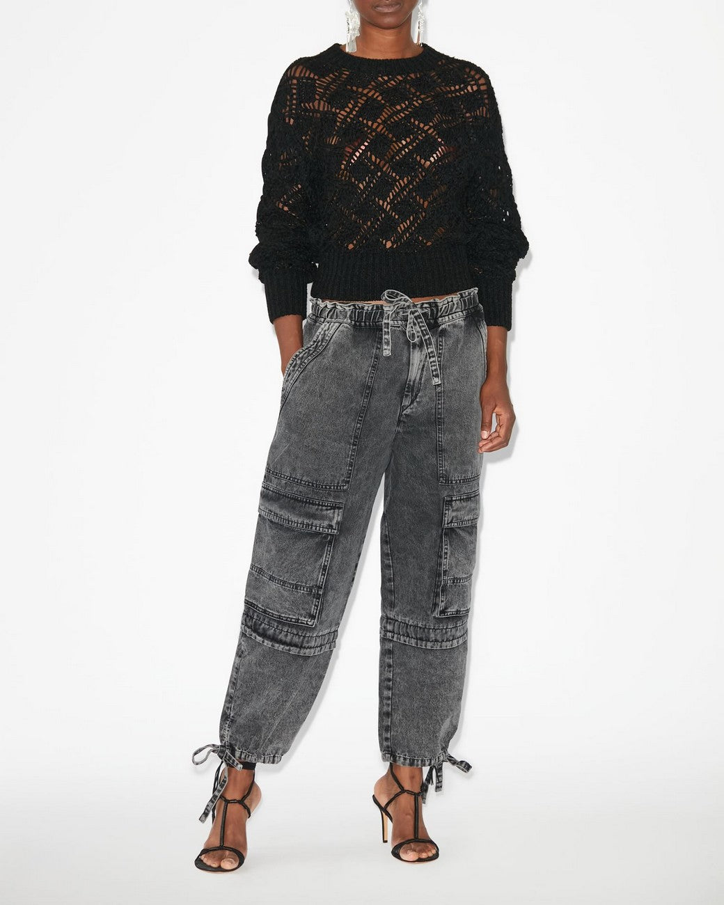 Pantalón Ivy Faded Black