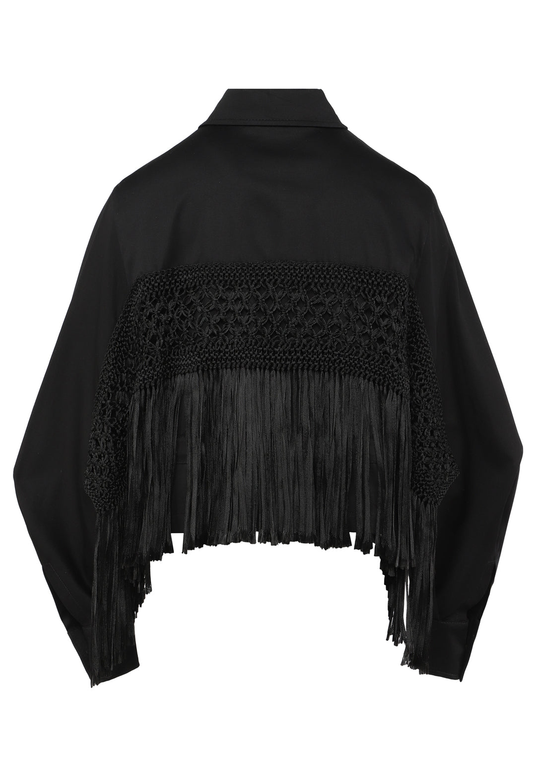 Macrame Sahariana Jacket Black