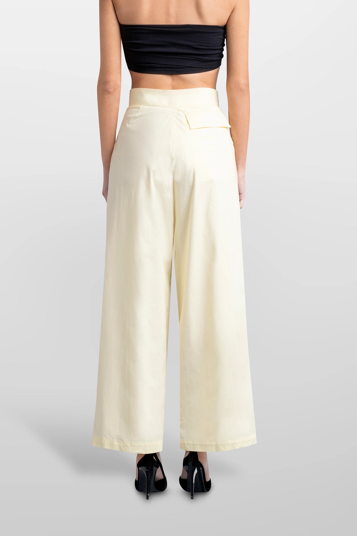 Poplin Noa Pants Yellow