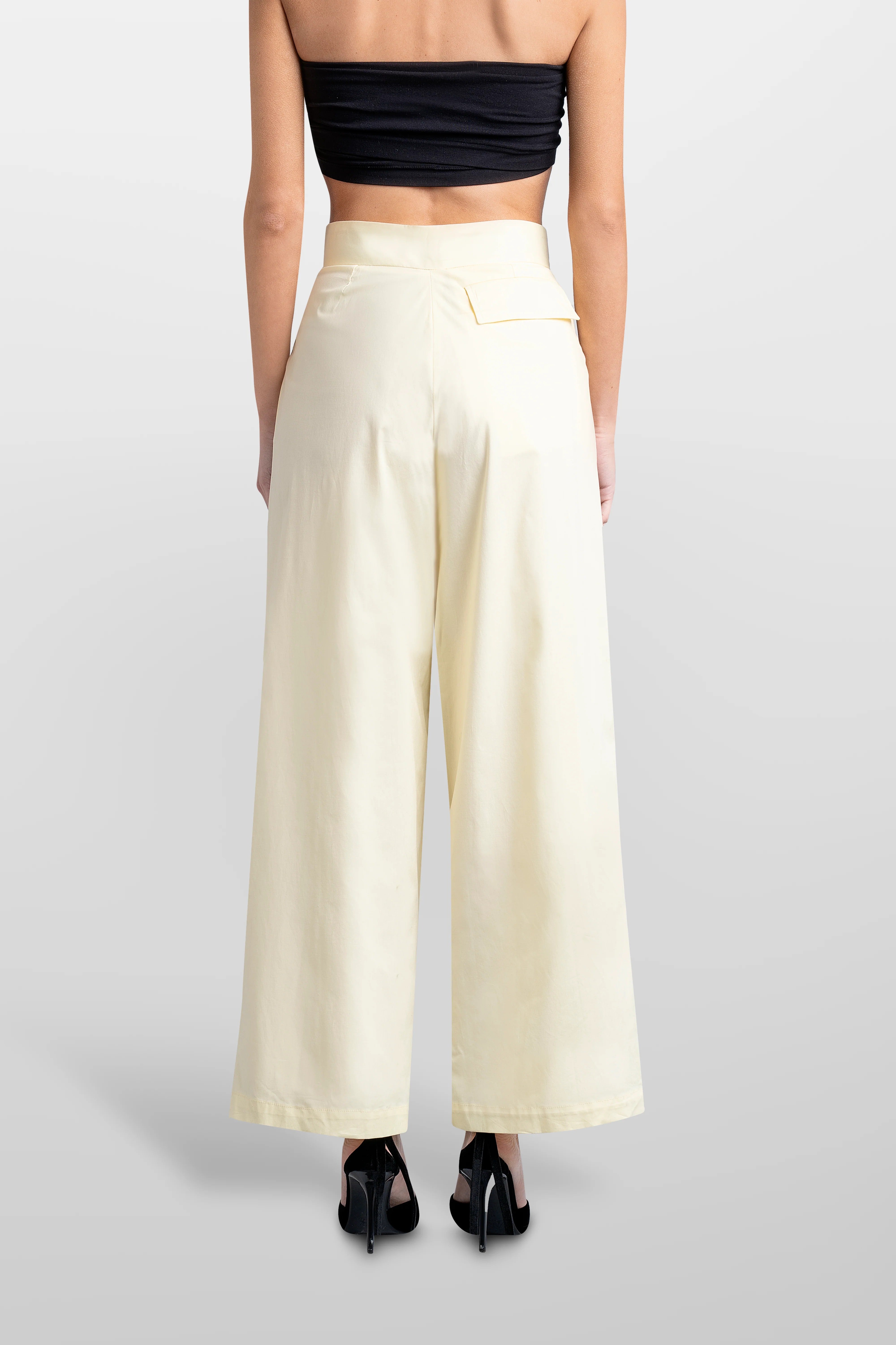 Poplin Noa Pants Yellow