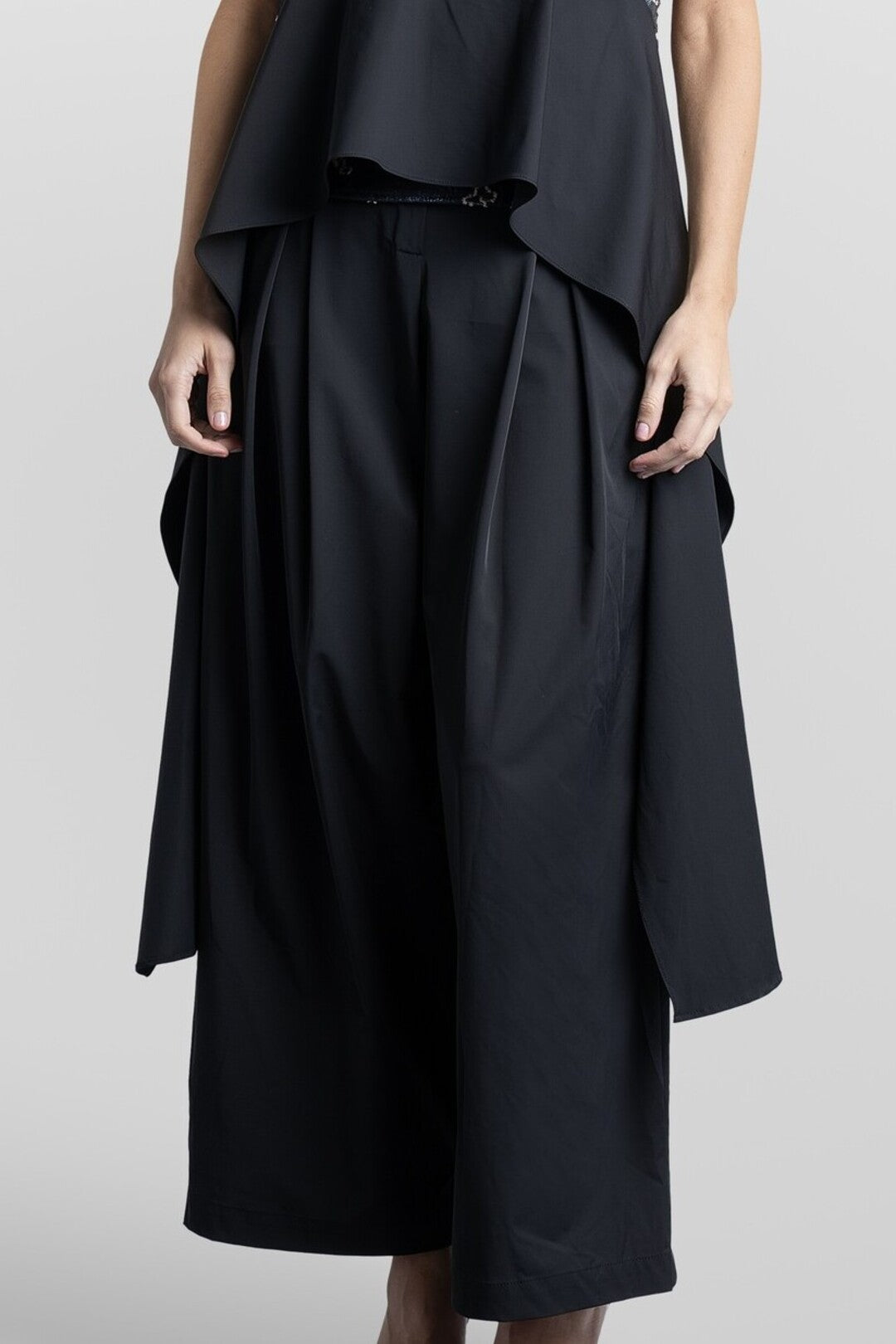 Nylon Noa Pants Navy Blue