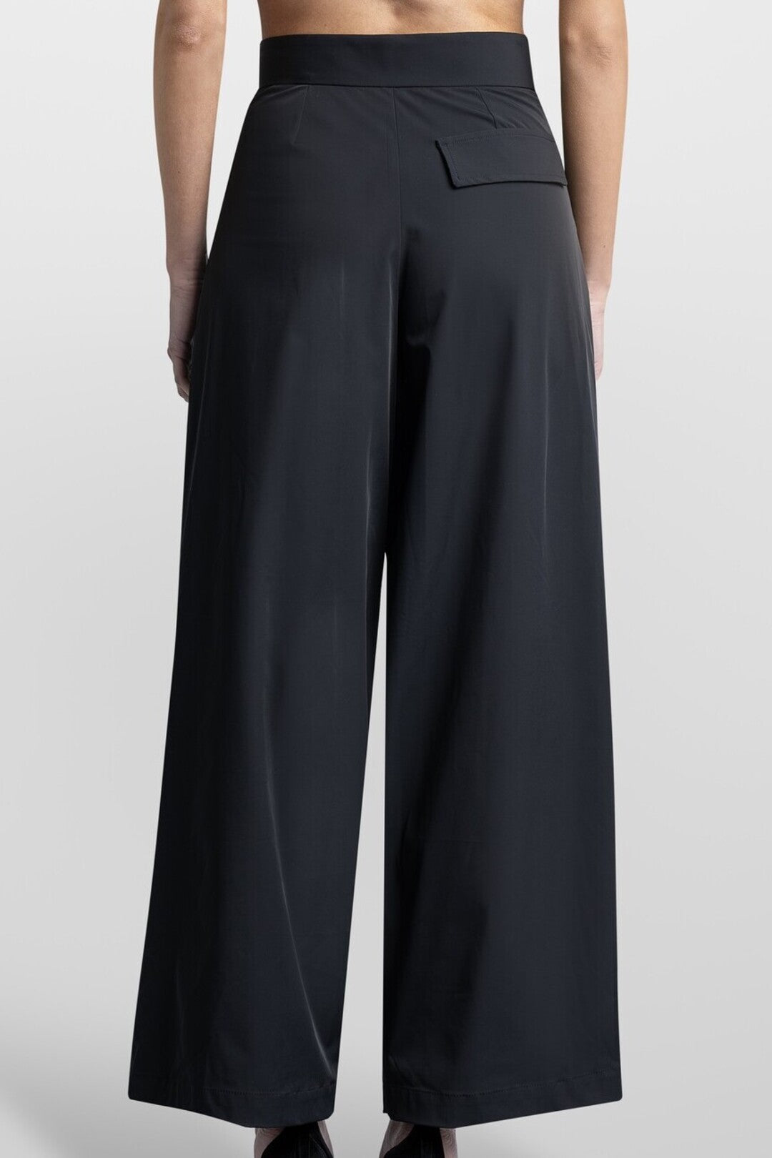 Nylon Noa Pants Navy Blue