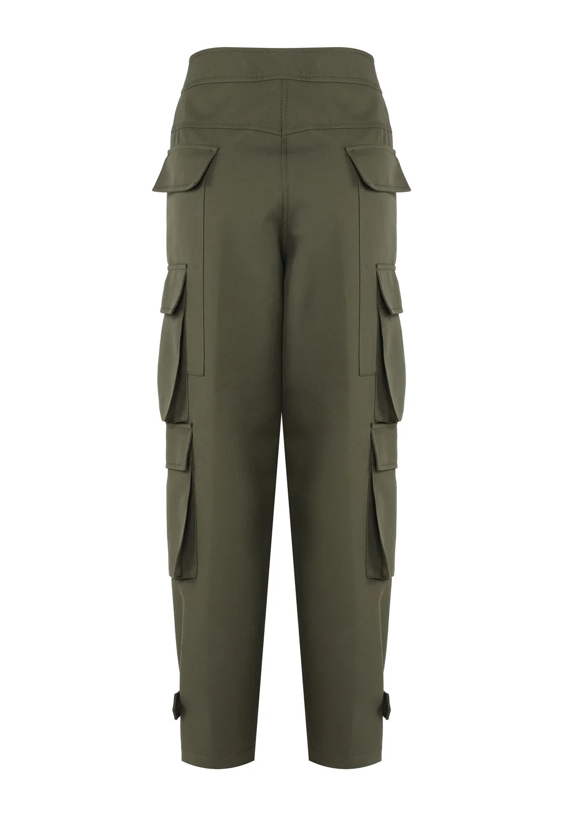Cargo Cotton Pants Green