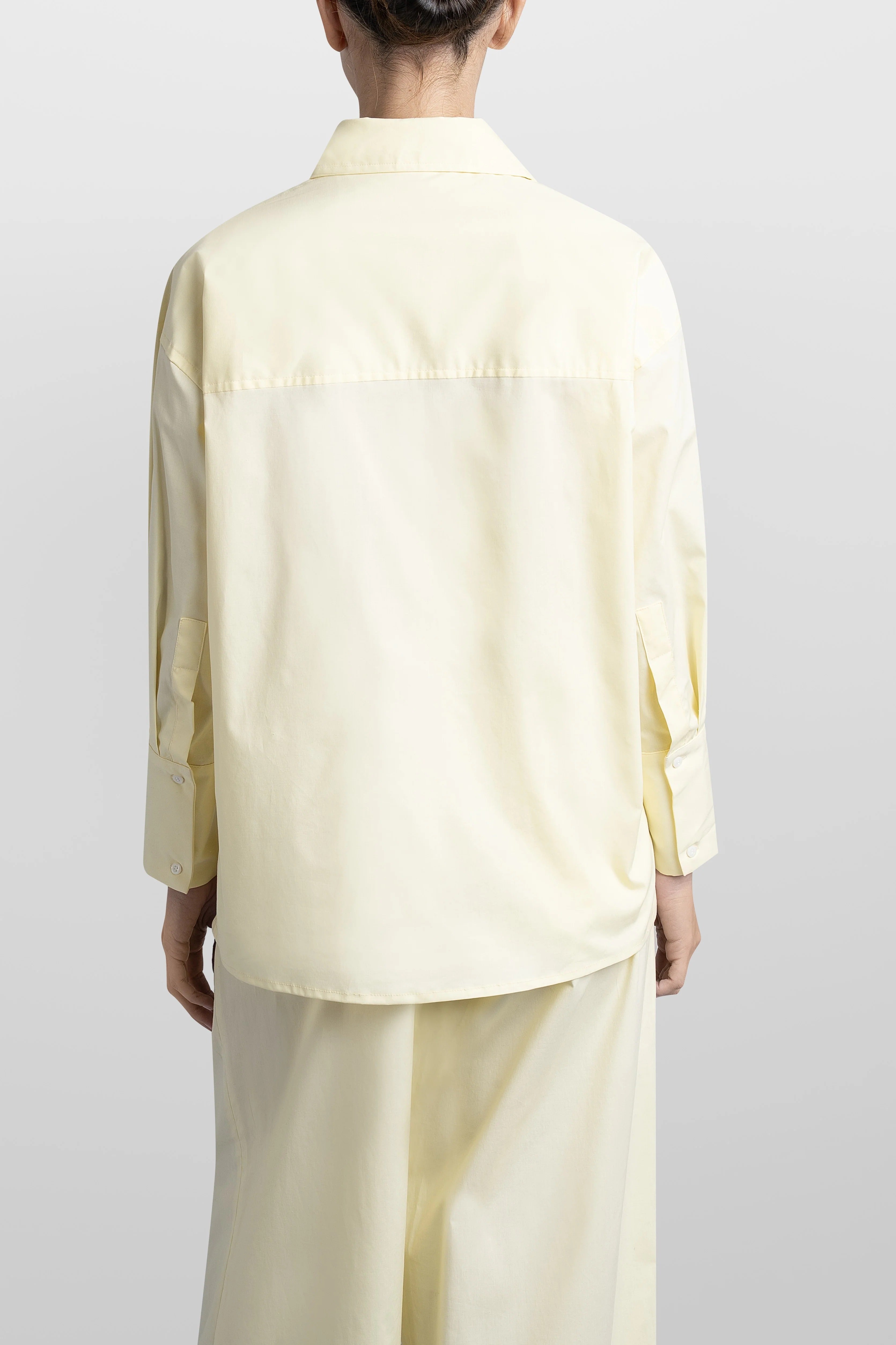 Poplin Livia Shirt Yellow