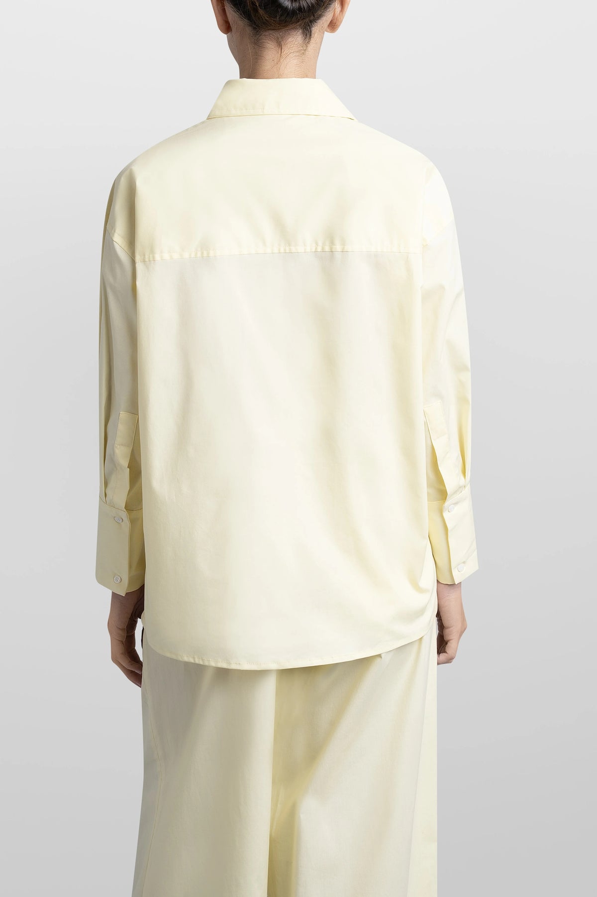 Poplin Livia Shirt Yellow