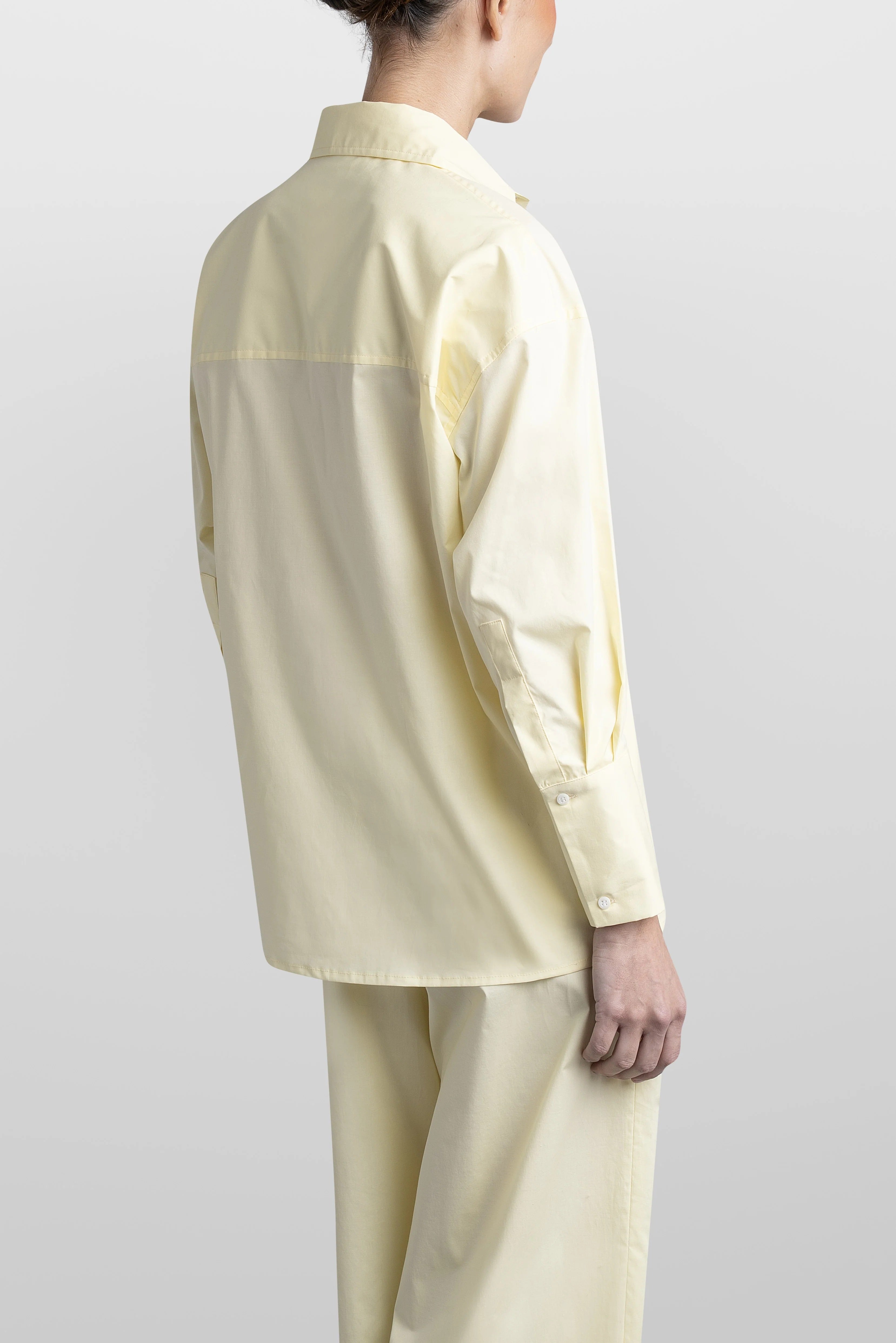 Poplin Livia Shirt Yellow